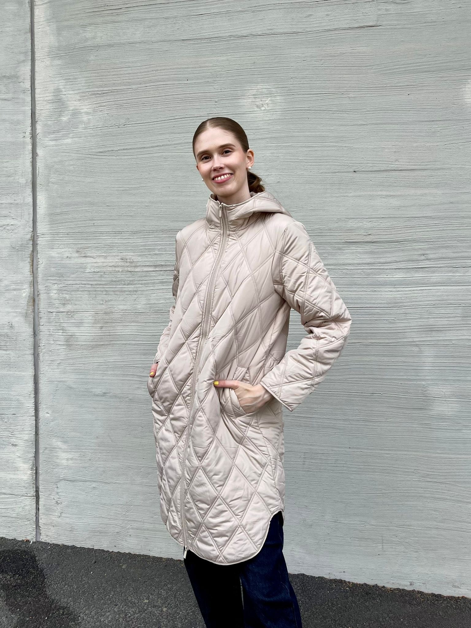 VIQUILA Coat - Feather Gray